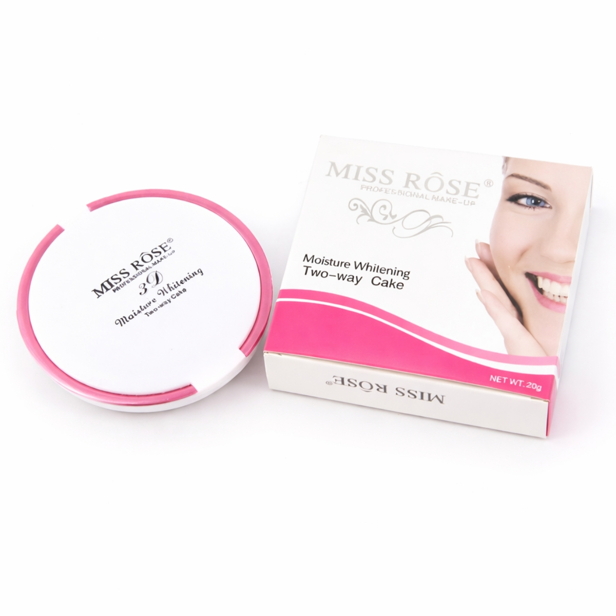 Miss Rose 3D Compact Powder Two Way Cake Pakistan