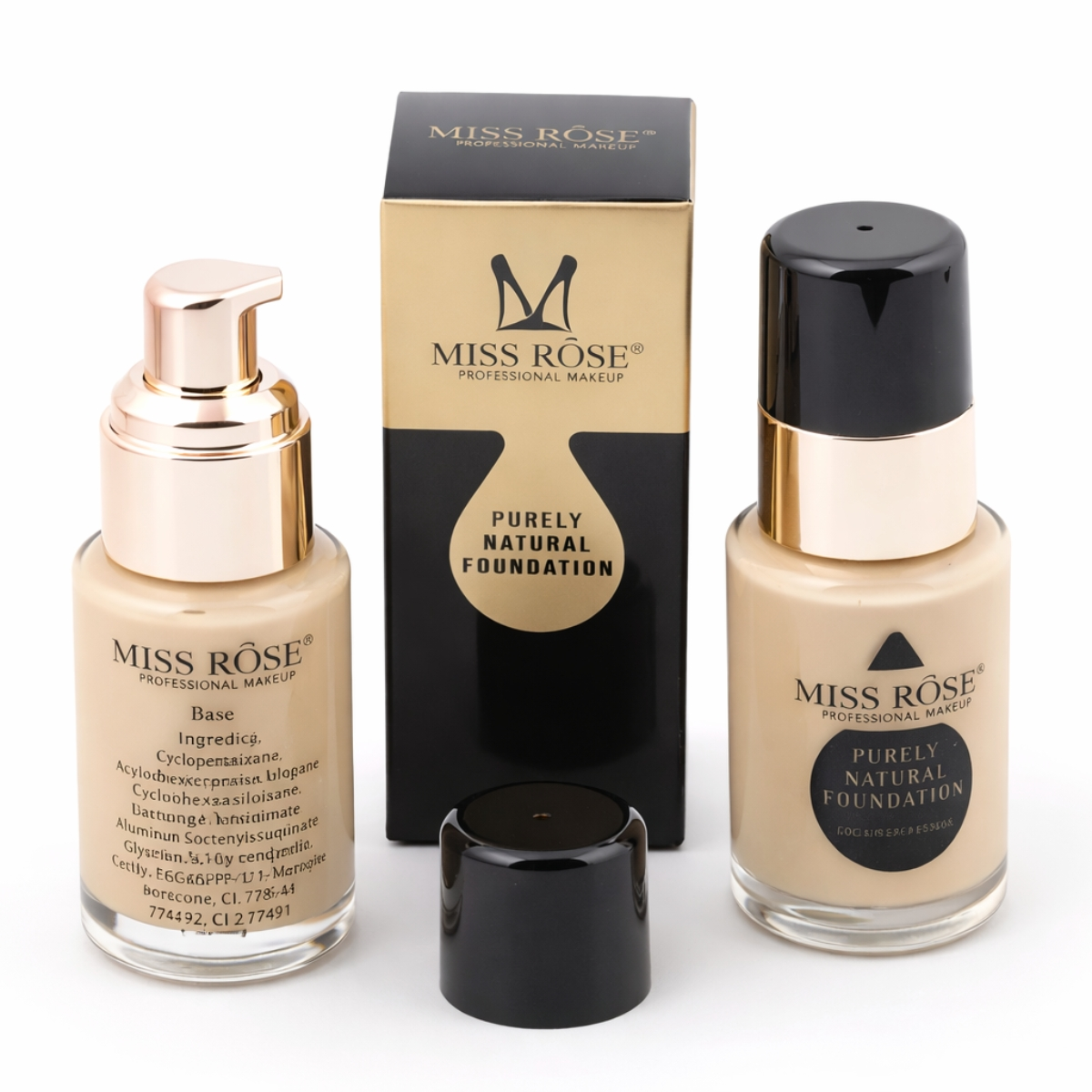 Miss Rose Purely Natural Foundation Pakistan