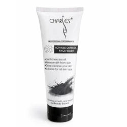 Charies Activated Charcoal Face Wash Deep Clean Oil Control Cleanser