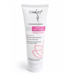 Charies Scrub Face Wash Oil Control Blackhead Removal Exfoliating Cleanser