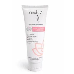 Charies Ultra Whitening Face Wash Oil Control Acne Solution Cleanser