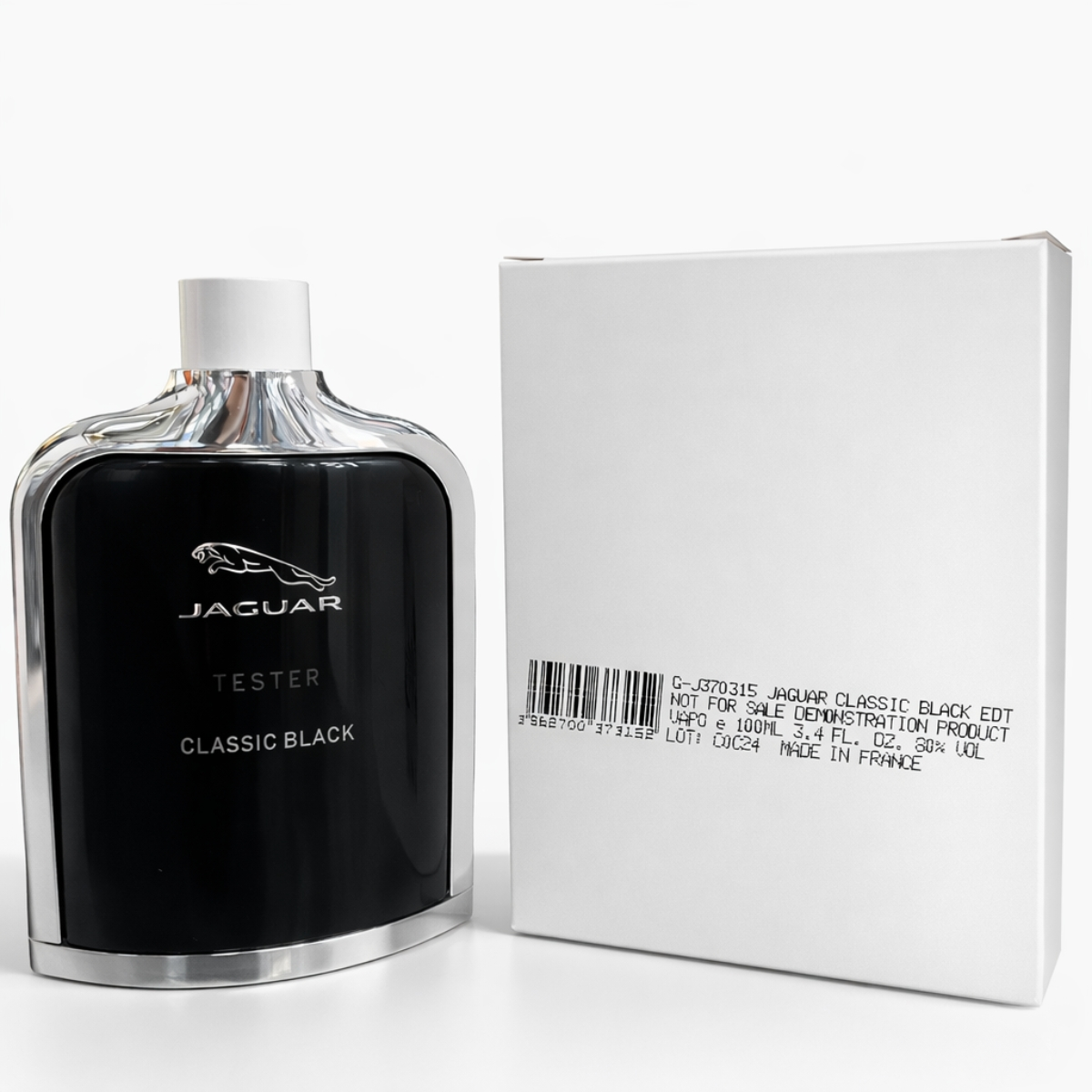 Jaguar Classic Black EDT 100ml tester men perfume bottle with box