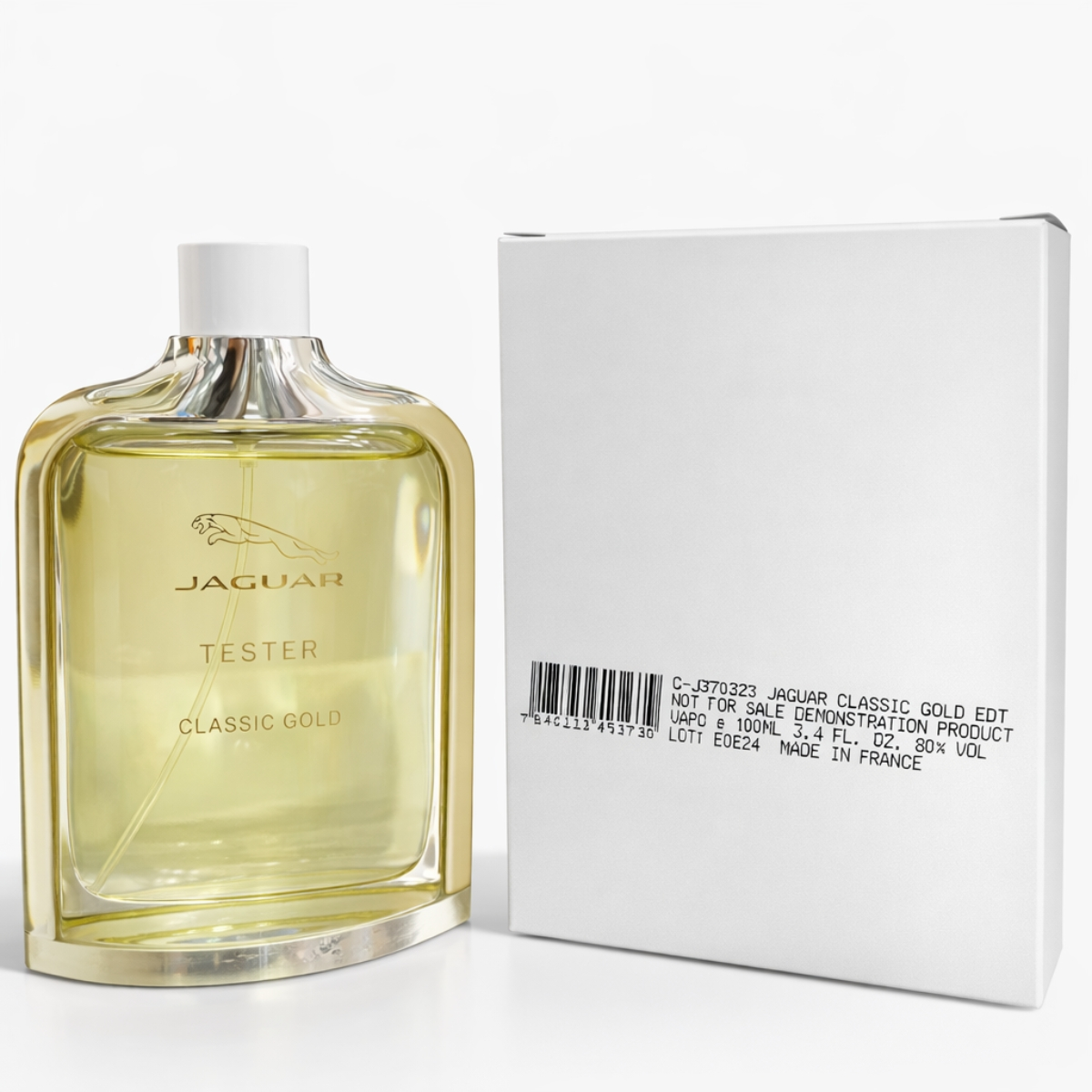 Jaguar Classic Gold EDT 100ml tester men perfume bottle