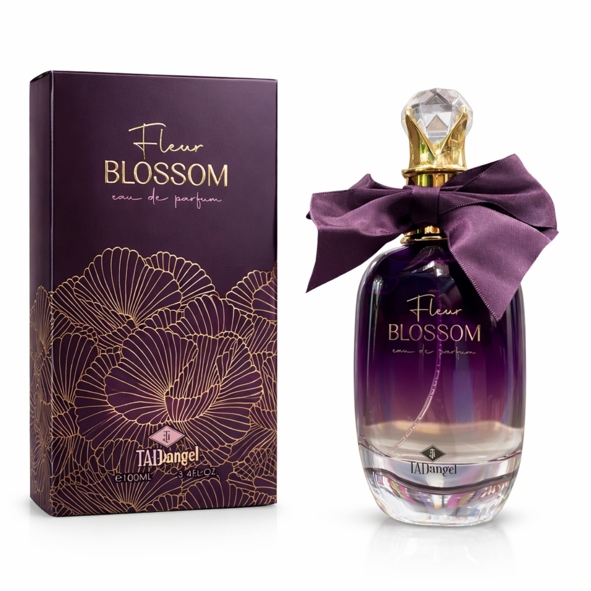 Tad Angel Fleur Blossom EDP Perfume For Women Floral Vanilla Fragrance
