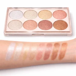 beauty nakeed 8 in 1 highlighter palette multi shade glow