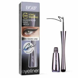 BOB 24H smudgeproof liquid eyeliner waterproof precision black
