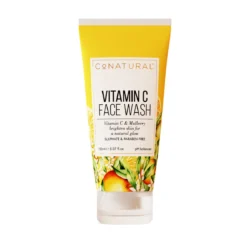 Conatural Vitamin C Face Wash brightening gentle cleanser for dull skin daily use Pakistan