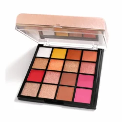 Glamorous 16 color eyeshadow palette matte shimmer makeup