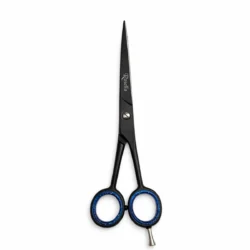 Rosella professional hair cutting scissors black stainless steel salon use