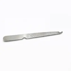 Stainless steel nail file professional manicure tool for shaping and smoothing nails
